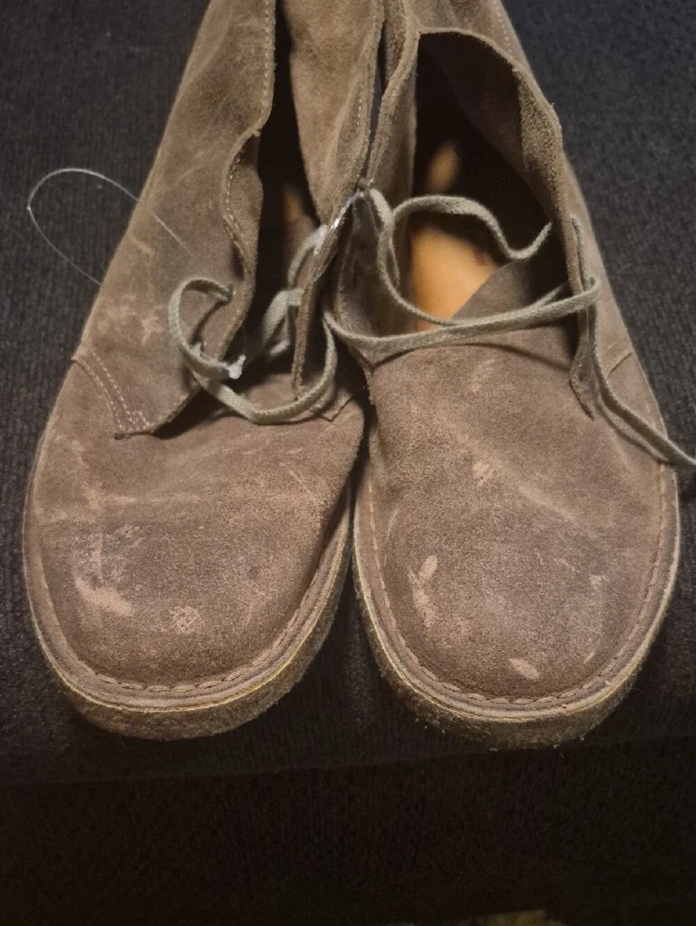 Clarks Men's Suede Chukka Boots in Brown